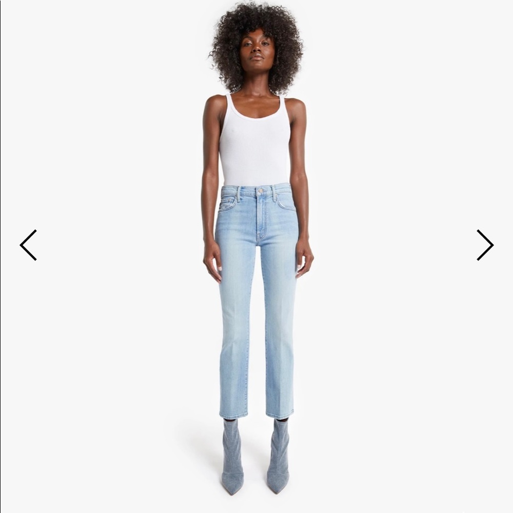 🎉 ONE TIME SALE!🎉 NWT Mother Insider Zapped Jeans in Light Blue Size 26!!!